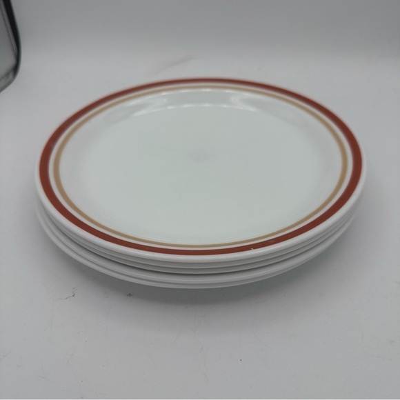 5 Vtg Corelle Cinnamon Chestnut Luncheon Salad Plates 8.5” discontinued - Picture 1 of 8